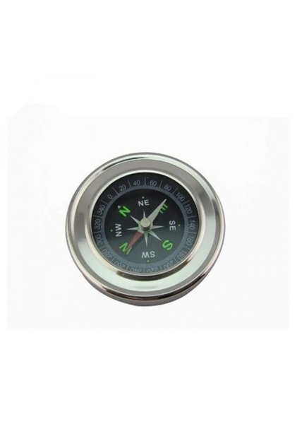 Carcasă metalică rotundă, busolă durabilă de 80 mm