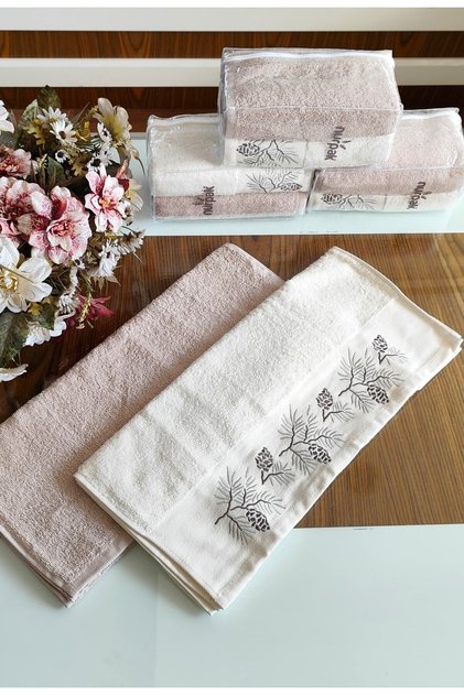 Nurpak Dowry Box (2Nd Set) Luxury 50X90Cm. 100% Cotton Hand and Face Towel in Special Gift Packaging