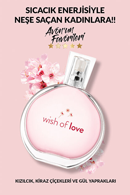 Avon Wish Of Love Kadın Parfüm Edt 50 Ml. - Fiyatı, Yorumları