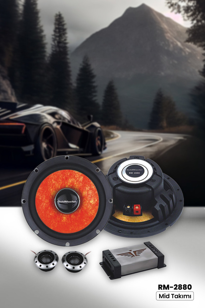 GoldMaster Rm 2880 Midrange 2 li set Tweeter - Fiyatı, Yorumları