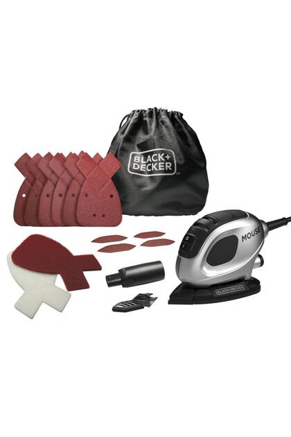 Black Decker Silver Series Mouse Detay Zımpara Makinesi Ve