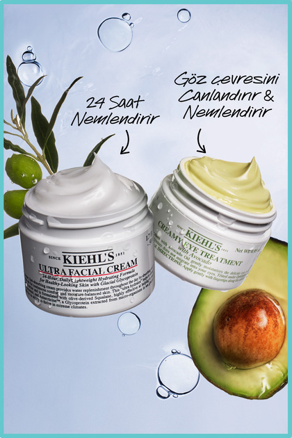 Kiehl's Canlandirici Göz Kremi ve Ultra Facial Nem 2 li Set