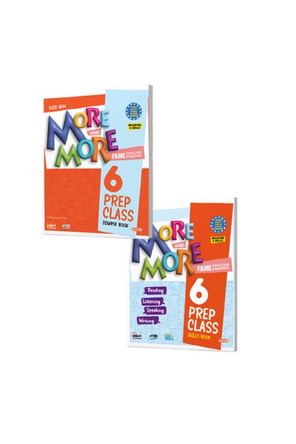 MORE AND MORE 6. SINIF PREP CLASS 2 LI SET (COURSE BOOK + SKILLS BOOK)