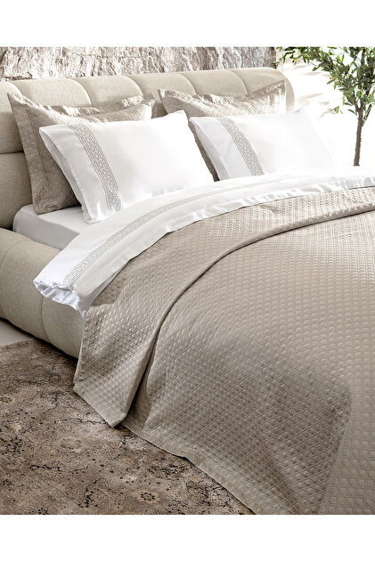 Madame Coco Somme Çift Kişilik 7 Parça Çeyiz Seti - Taş - Fiyatı