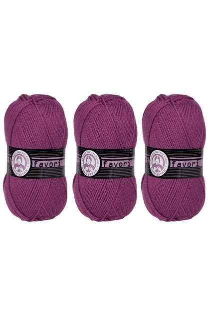 Favorite Hand Knitting Thread 100gr 0051 3 Pieces