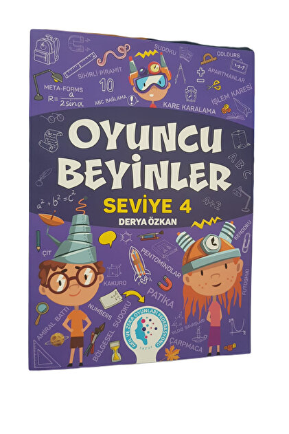 Curious&Genius TAZOF OYUNCU BEYİNLER SEVİYE 3-4 (2 KİTAP BİR ARADA