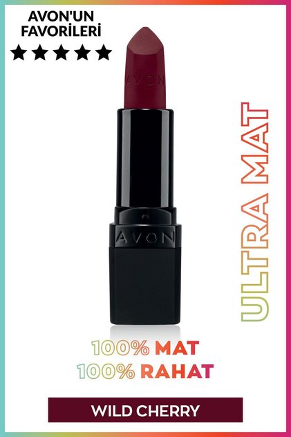 Özel Tasarımlı Ultra Matte Ruj Wild Cherry