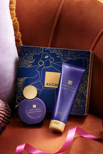 Avon Far Away Beyond The Moon Kadın Parfüm ve Vücut Losyonu Hediye