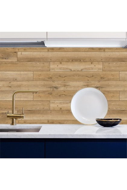Kitchen Countertop Self-Adhesive Foil Coating Wooden Hardwood Pattern 60Cmx100Cm