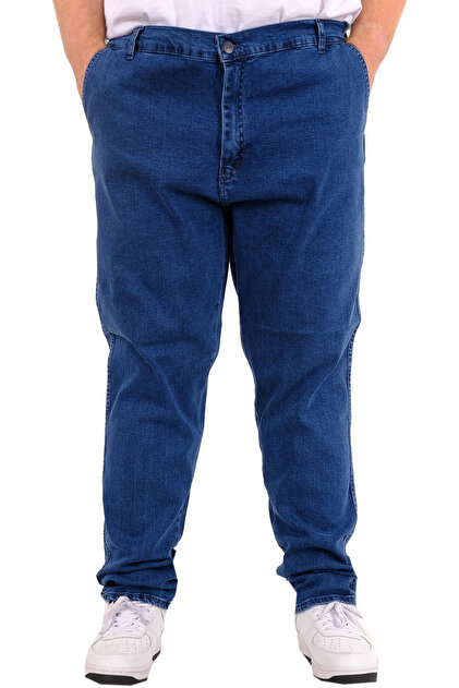 Modexl Mode XL Büyük Beden Erkek Kot Pantolon Yan Cep CHINO 18880