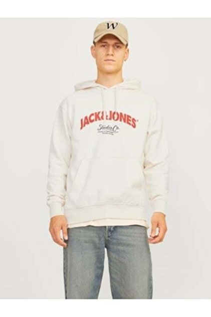 邦楽 JURASSIC white beast JIRS-001 Jack & Jones Jack&Jones Orıgınals Jorbronx Arch Bıg Sweatshirt