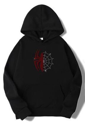 うかページ BRZ COLLECTION Unisex Oversize Spider Hoodie - Fiyatı, Yorumları