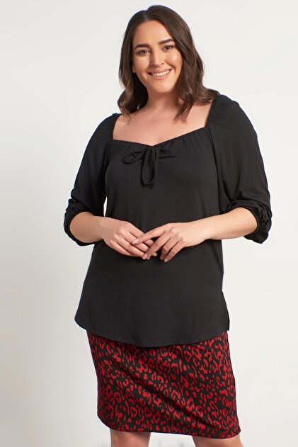 Princess Sleeve Combed Cotton Blouse