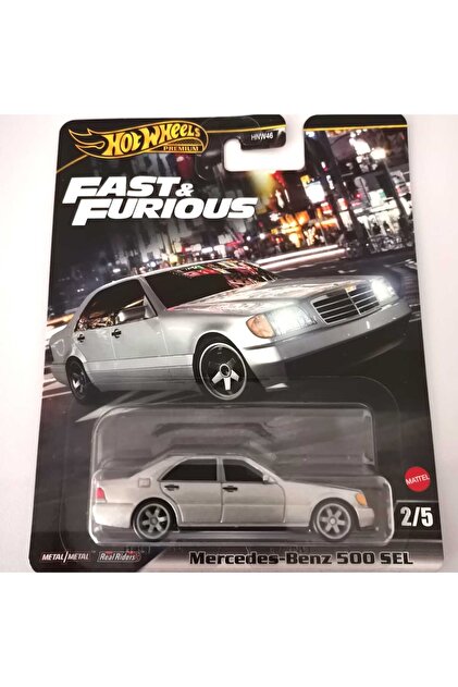HOT WHEELS Premium 2024 Mix 3 Fast & Furious MERCEDES-BENZ 500 SEL