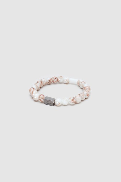 Shiny Bone Glass Men's Bracelet