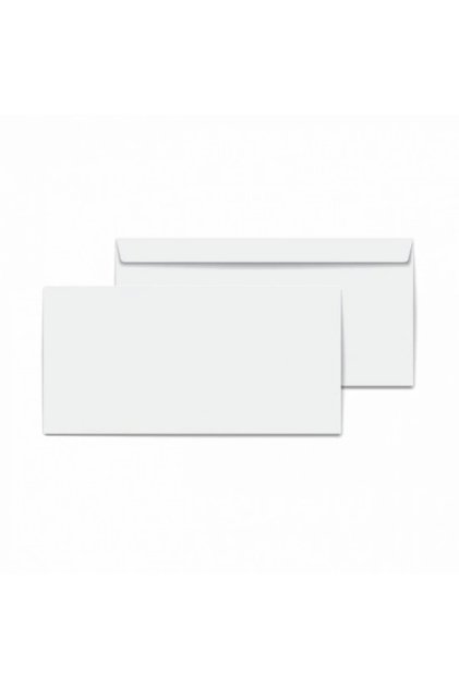 EnvelopeDiplomat105x240mm -Setof 500 White Silicone