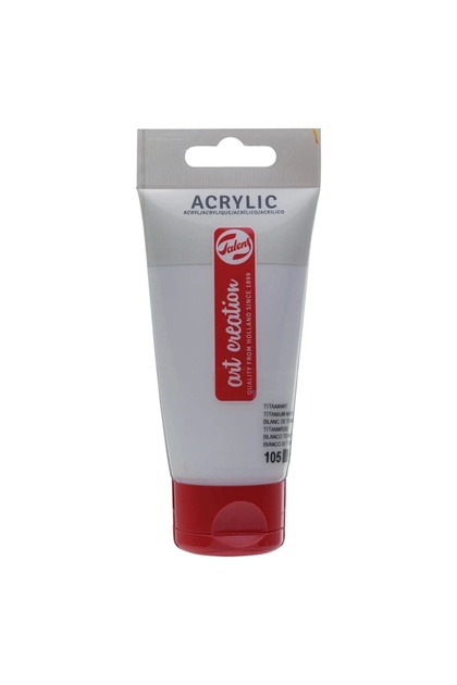 Art Creatıon 75 ml Akrilik Boya 105 Tıtanıum Whıte Rt3511105m