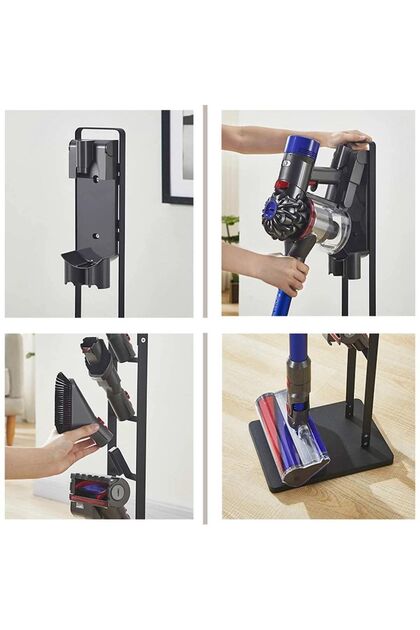 【新品箱入り】Dyson V12 DETECT SLIM スタンド Pro Fresh & Clean Dyson V12 Detect Slim Absolute Uyumlu Dik