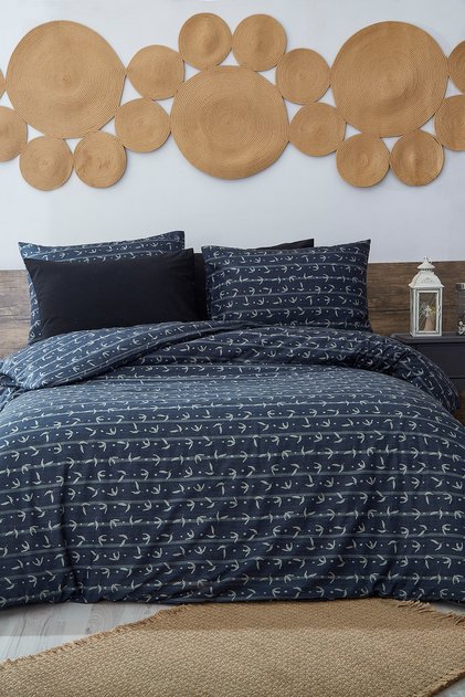 Double Duvet Cover Set with Sheets / Cotton