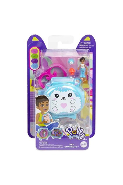 Polly Pocket Sevimli Hayvanlar Kompakt Oyun Seti GYV99 - Kirpi