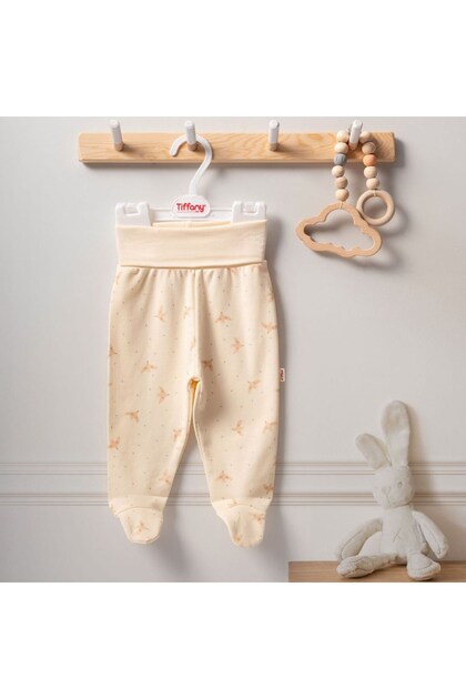 Baby Organic Bird Theme Booties Pants 2424007