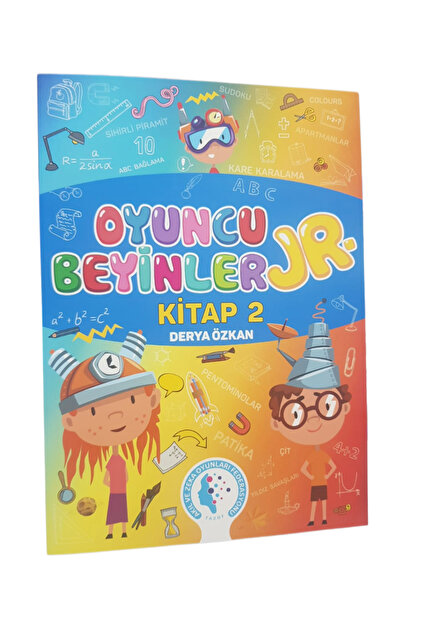 Curious&Genius TAZOF OYUNCU BEYİNLER JR. SEVİYE 1-2 (2 KİTAP BİR
