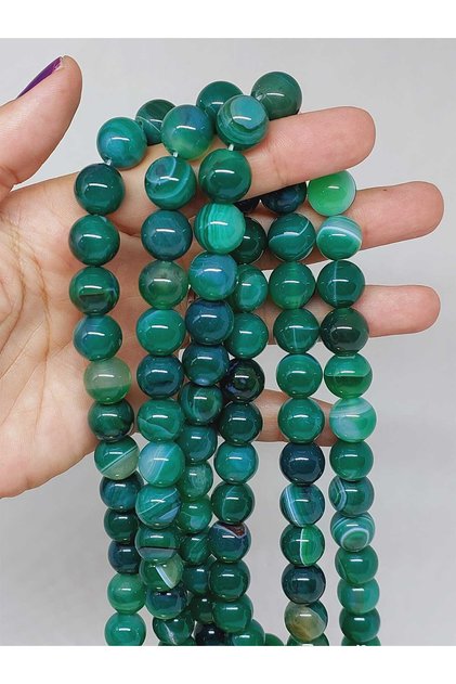 Agate Stone String 12mm (53376)
