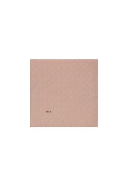 Logoed Silk Cotton Jacquard Scarf 7071976-964