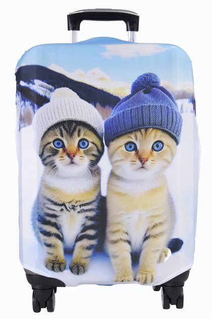 (My # 83 Kedi Kar) Case for a Luggage