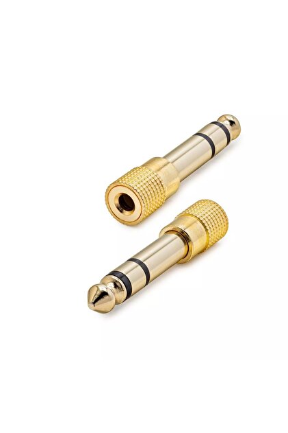 ATAELEKTRONİK 3.5 mm 6.35 mm Jack Dönüştürücü Piyano ORG Için