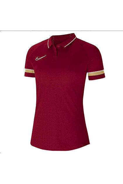 burgundy nike polo