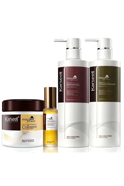karseell カーセル　2個セット Karseall 2Pcs Set Karseell Dry Damaged Hair Repair Set Shampoo