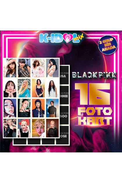 KİDOL KIDOL MIX - 202410 BLACKPINK - FAN KART HEDİYELİ - Fiyatı
