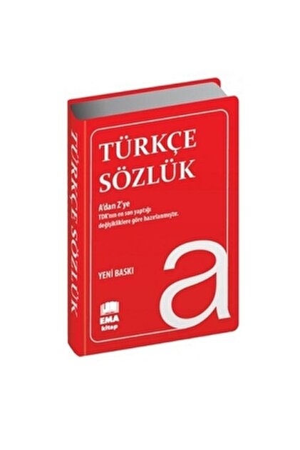 Ema Kitap Türkçe Sözlük A'dan Z'ye Tdk Uyumlu (PLASTİK KAPAK