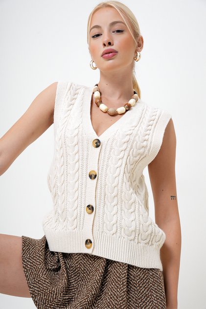 Cardigans - Beige - Regular fit