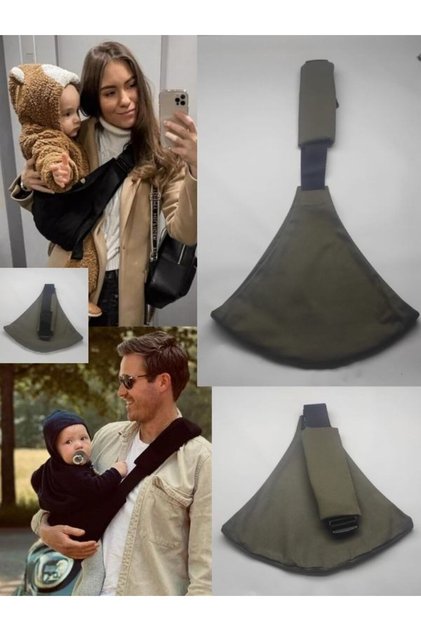KAHVE RENK Pratik ayarlanabilir Bebek Taşıyıcı, Çocuk Taşıyıcı, Ana Kucağı - 10 Ay - 4 Yaş (18 Kg)