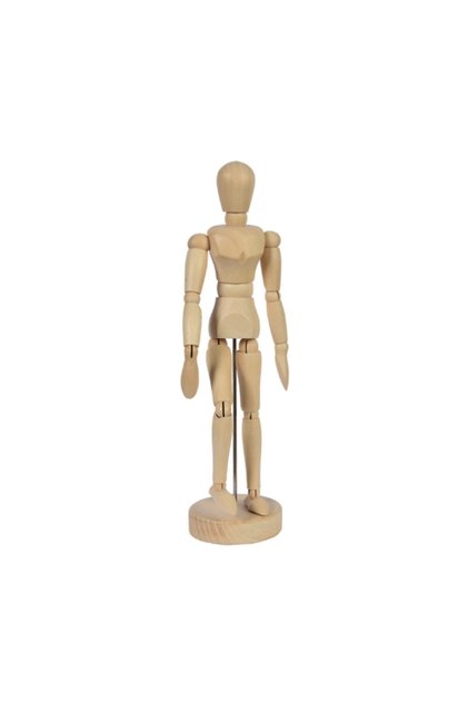 MONA LİSA AHŞAP MANKEN 30 CM