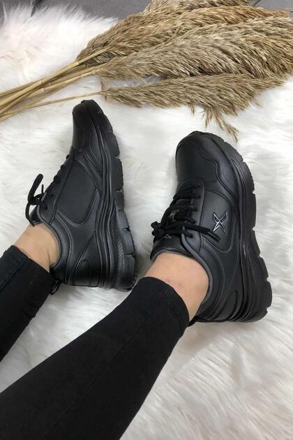 Suomy Pu 4 Pr Kadın Günlük Spor Ayakkabı 101744141Siyah