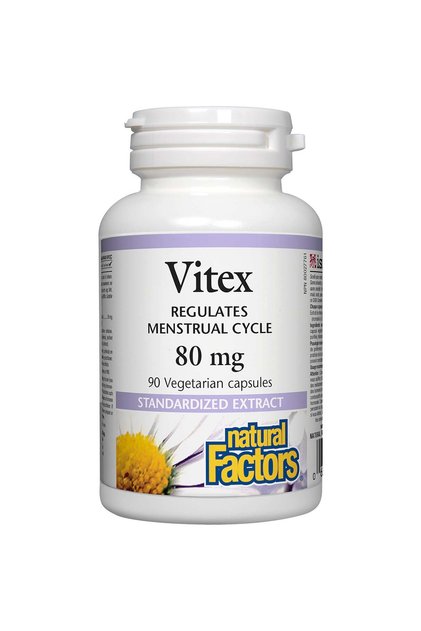 Vitex, 80 mg, 90 Veggie Capsules