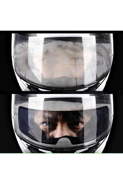 Kask Buğu Vizör Buhar Önleyici Şeffaf Pinlock Film-antifog Şeffaf Film