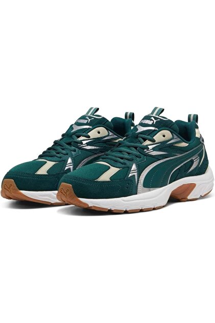 Puma Milenio Tech Suede 393489 Unisex Koşu Ayakkabısı YEŞİL