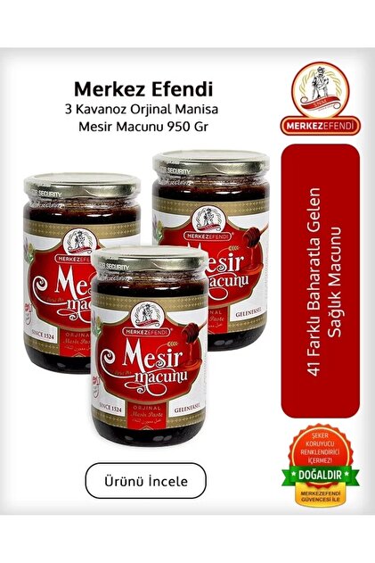 MACUN MESİR MACUNU 950GR 3 LÜ SET