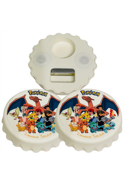 (1 Pcs) Pokemon Gray Cabinet Ornament & Opener