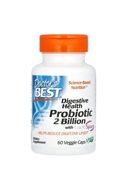 Digestive Health Probiotic, 60 Veggie Capsules, 2 Billion