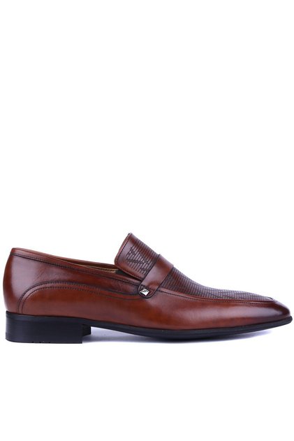 - Tan Genuine Leather Men's Classic Shoes 9545 - 6954