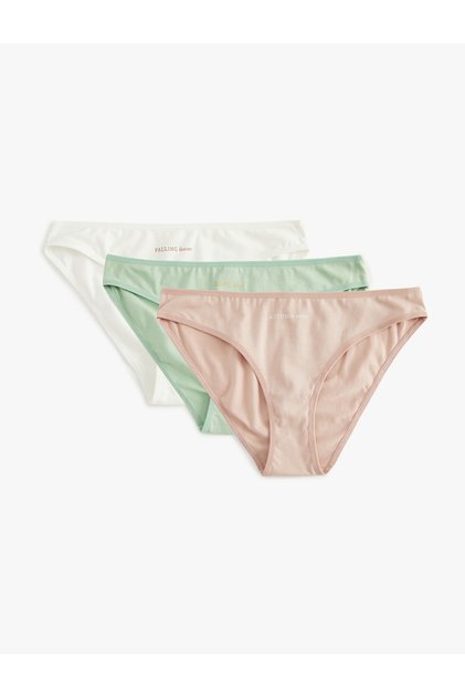 Cotton 3-Piece Brief Panties