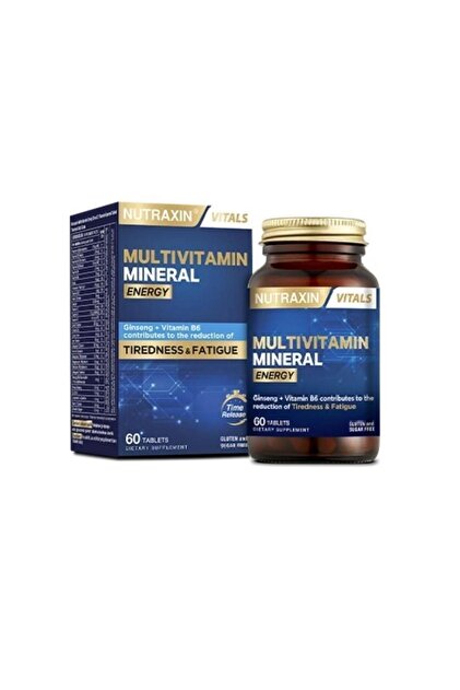 Multivitamin Mineral Içeren Takviye Edici Gıda 60 Tablet