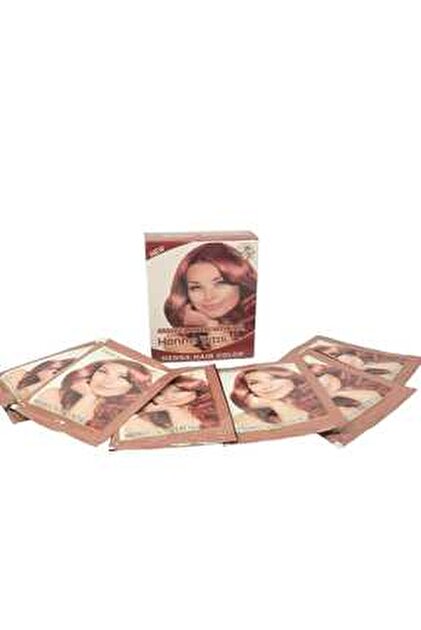Henna Vital Burgundy Kızıl Rengi Henna Hint Kınası 6'lı Paket