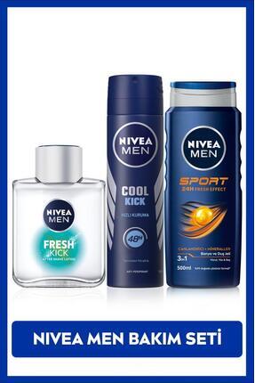 NIVEA MEN Erkek Sprey Deodorant Dry Fresh 150ml, Alkolsüz, 72 Saat