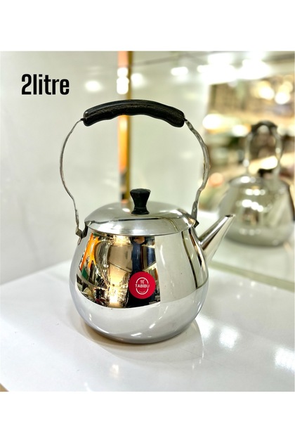 Tabibu Çelik çaydanlık üstten kulplu kamp soba çaydanlığı 2litre